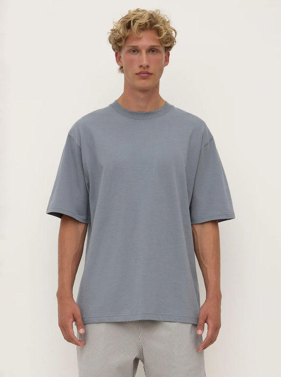 Assembly - Knox Organic Oversized Tee - Ashphalt