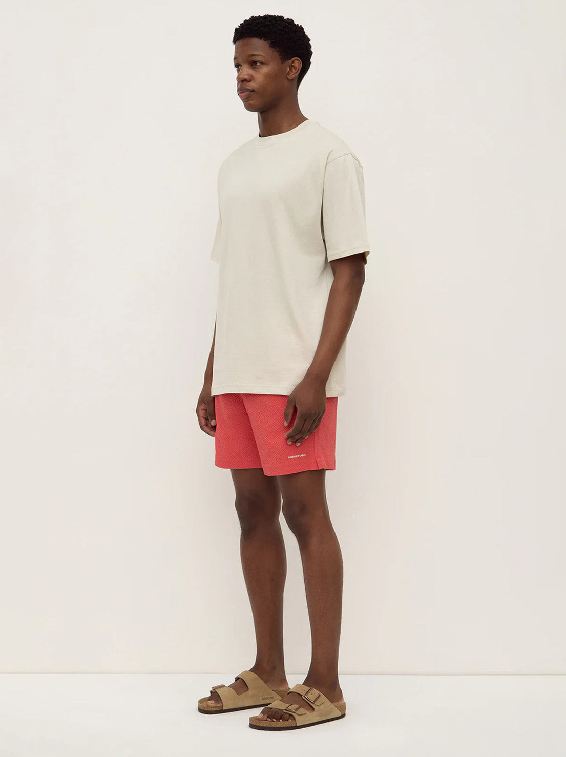 Assembly - Knox Organic Oversized Tee - Limestone