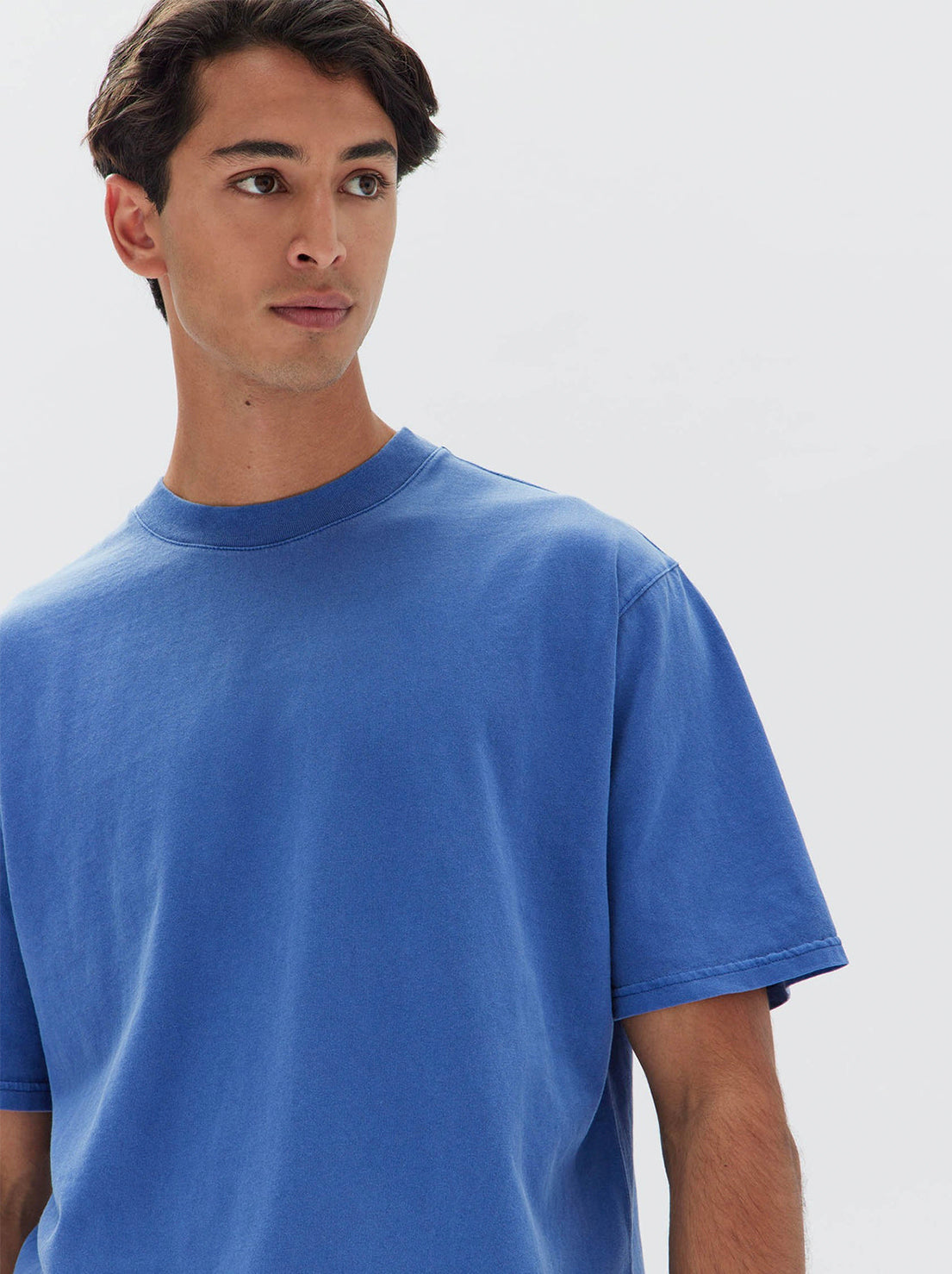 Assembly - Knox Organic Oversized Tee - Royal