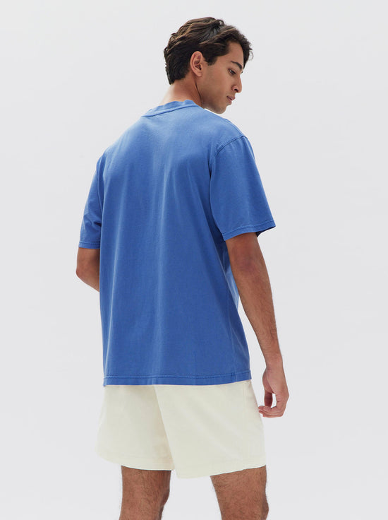 Assembly - Knox Organic Oversized Tee - Royal