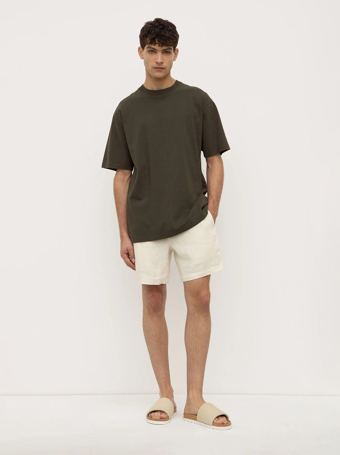 Assembly - Knox Organic Oversized Tee - Sorrel