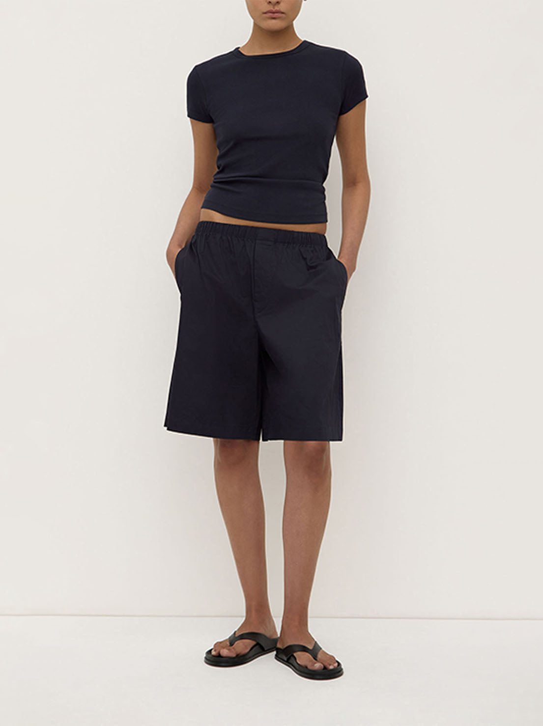 Assembly - Linley Rib Tee - True Navy