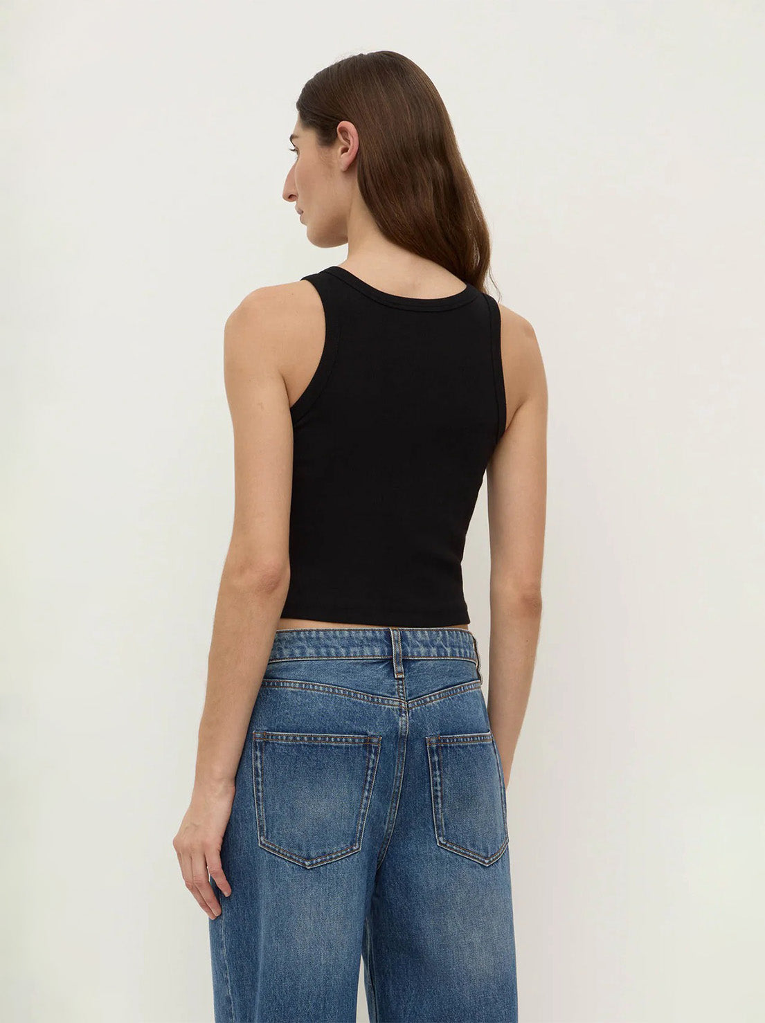 Assembly - Lulu Cropped Tank - Black