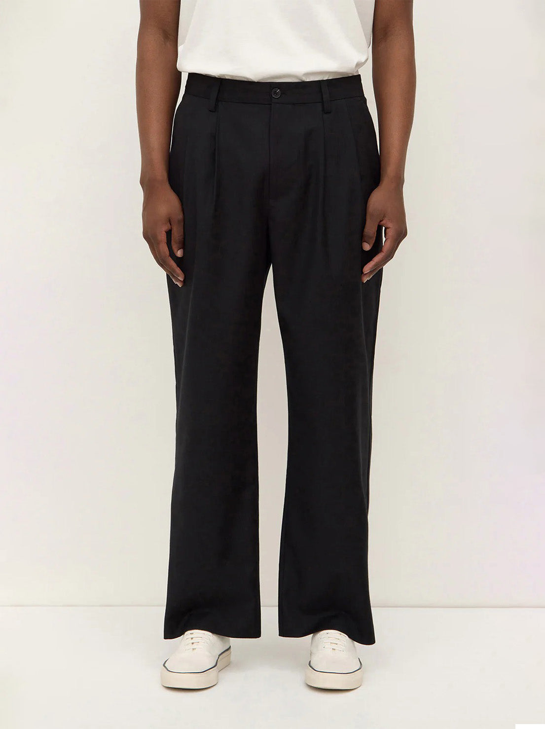 Assembly - Mason Wool Pant - Black