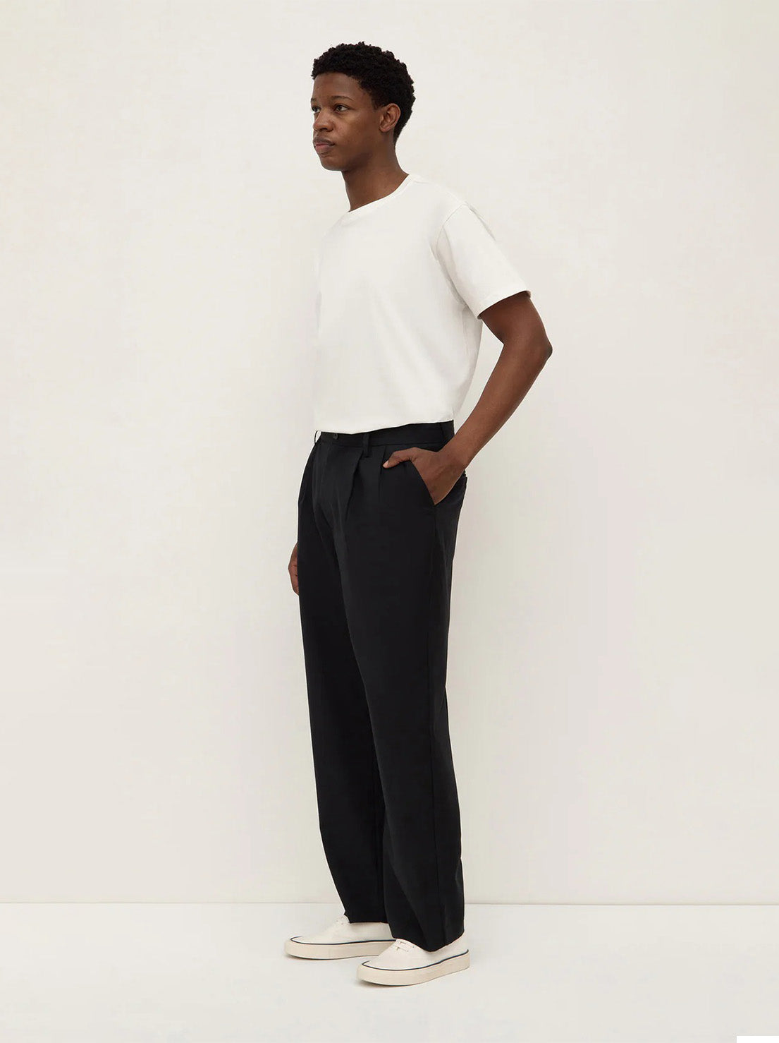 Assembly - Mason Wool Pant - Black