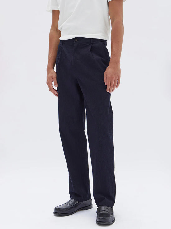 Assembly - Men's Cameron Seersucker Pant - Black