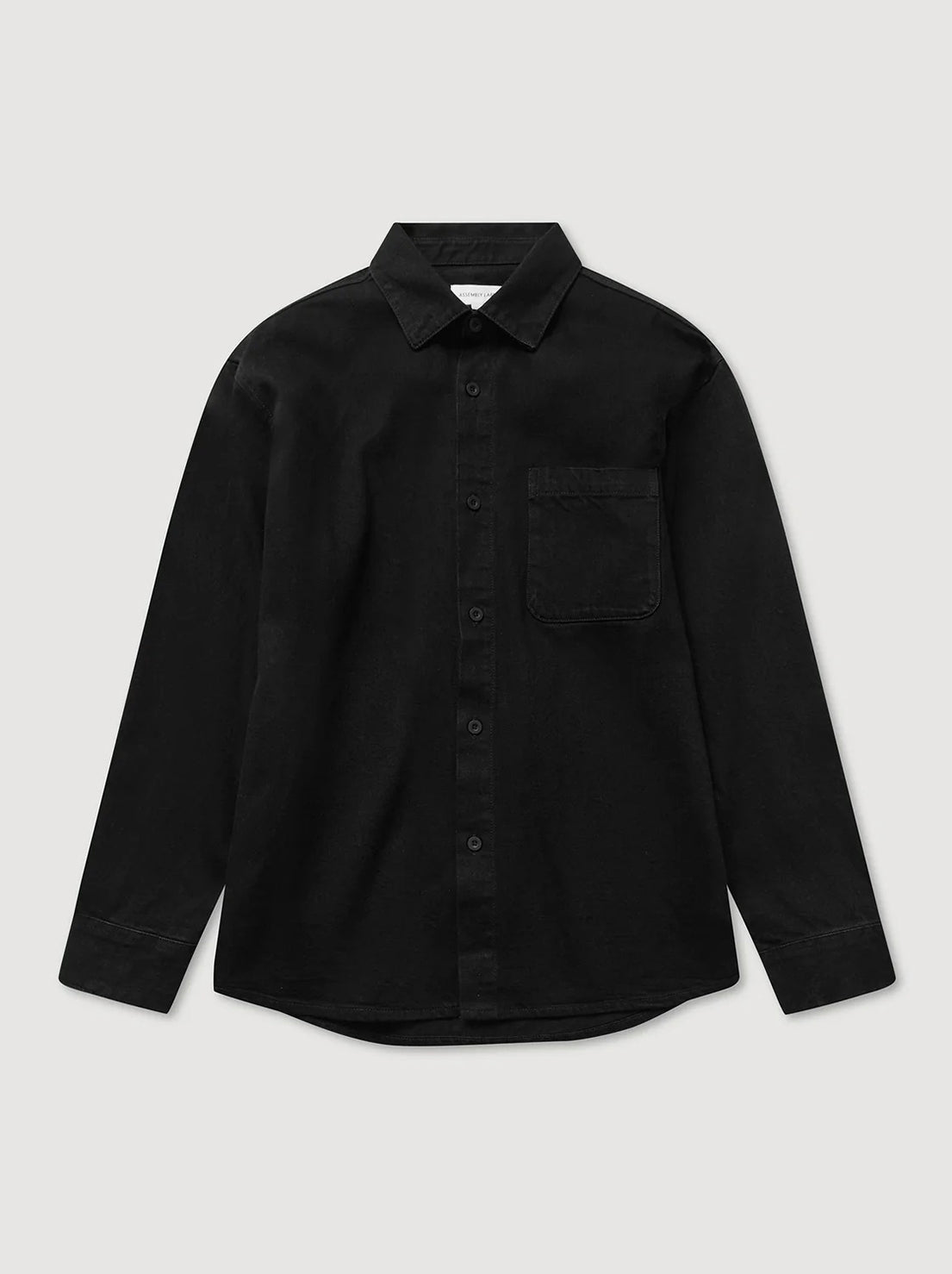 Assembly - Men's Denim Overshirt - Black