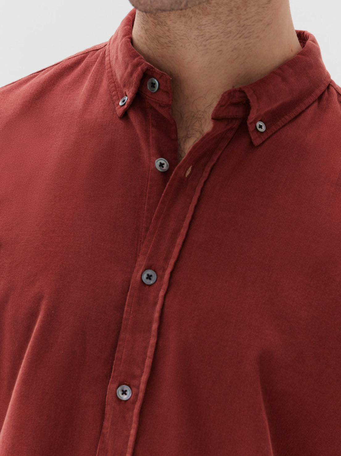 Assembly - Mens Cord Shirt - Sumac