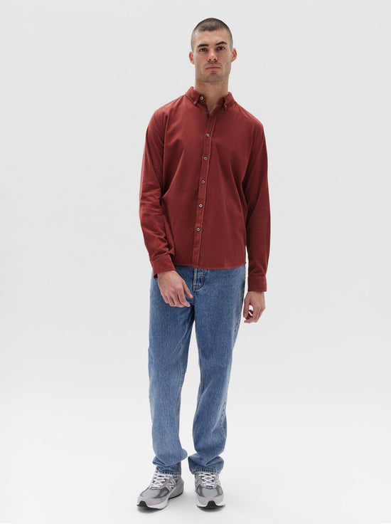 Assembly - Mens Cord Shirt - Sumac