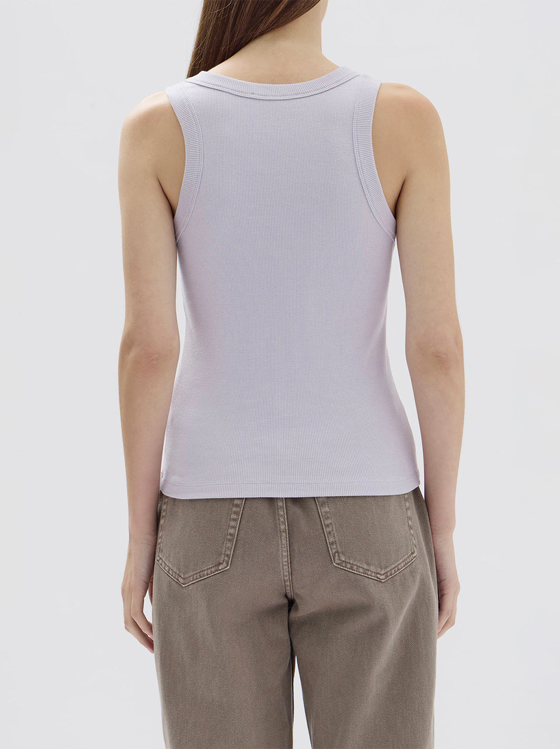 Assembly - Miana Organic Rib Tank - Jacaranda