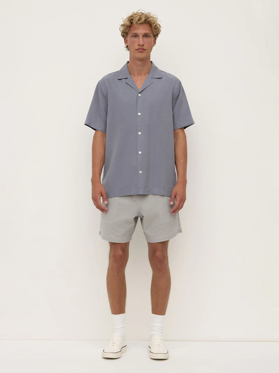 Assembly - Miller Short Sleeve Shirt - Ashphalt
