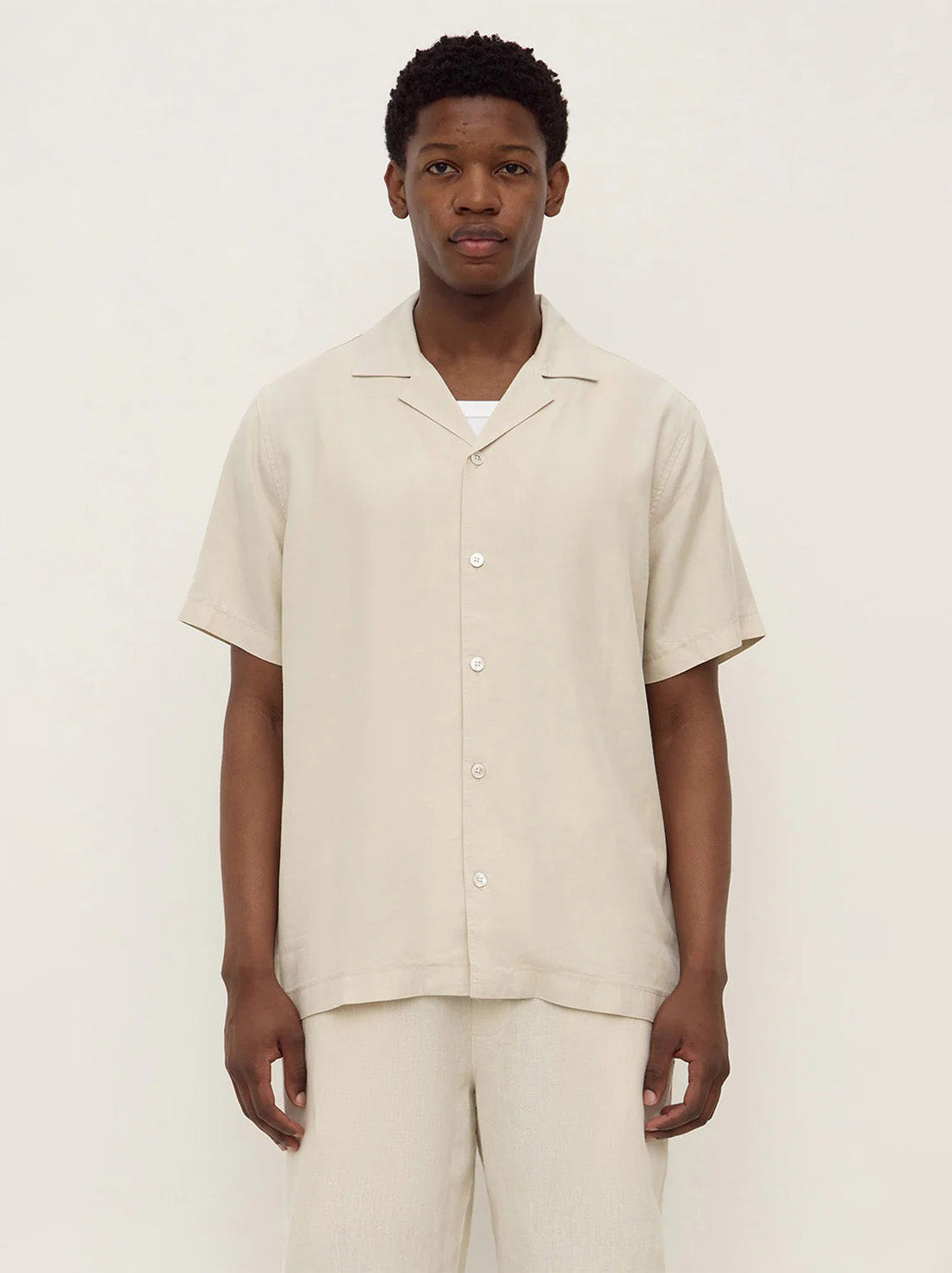 Assembly - Miller Short Sleeve Shirt - Limestone