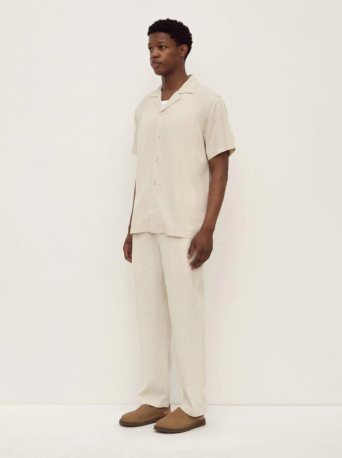 Assembly - Miller Short Sleeve Shirt - Limestone