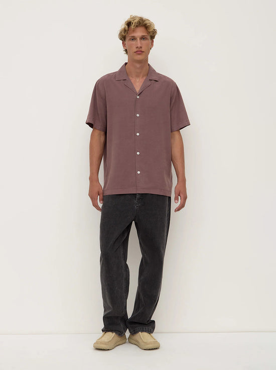Assembly - Miller Short Sleeve Shirt - Plum