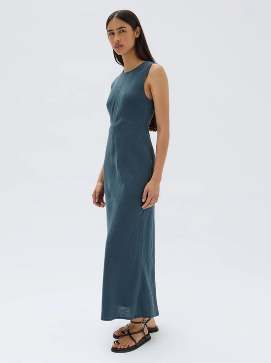 Assembly - Naia Linen Dress - Atlas