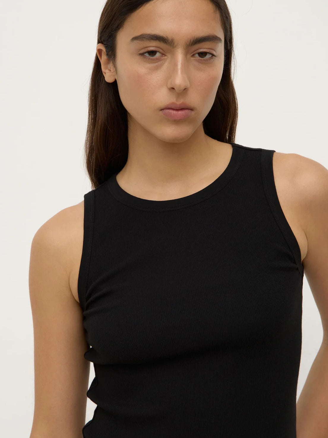 Assembly - Nika Rib Tank - Black