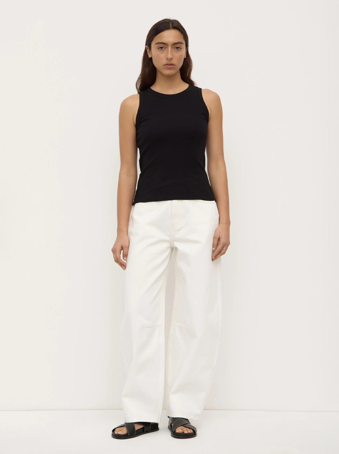 Assembly - Nika Rib Tank - Black