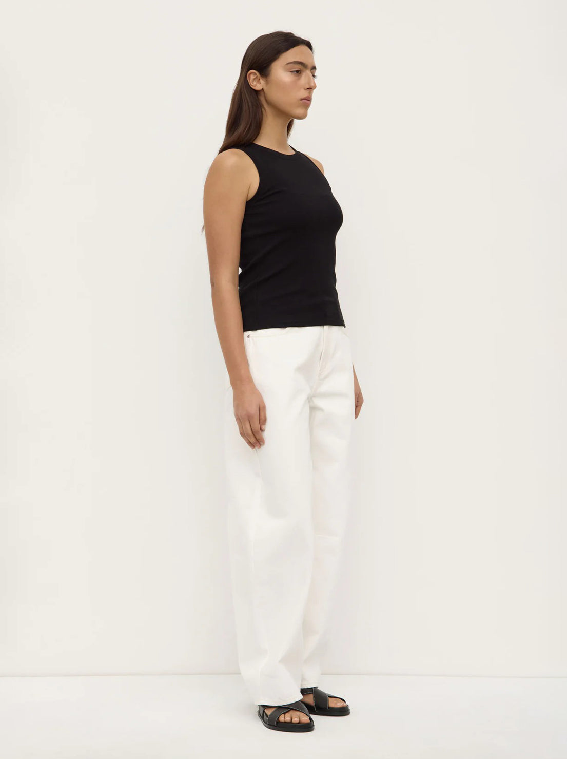 Assembly - Nika Rib Tank - Black