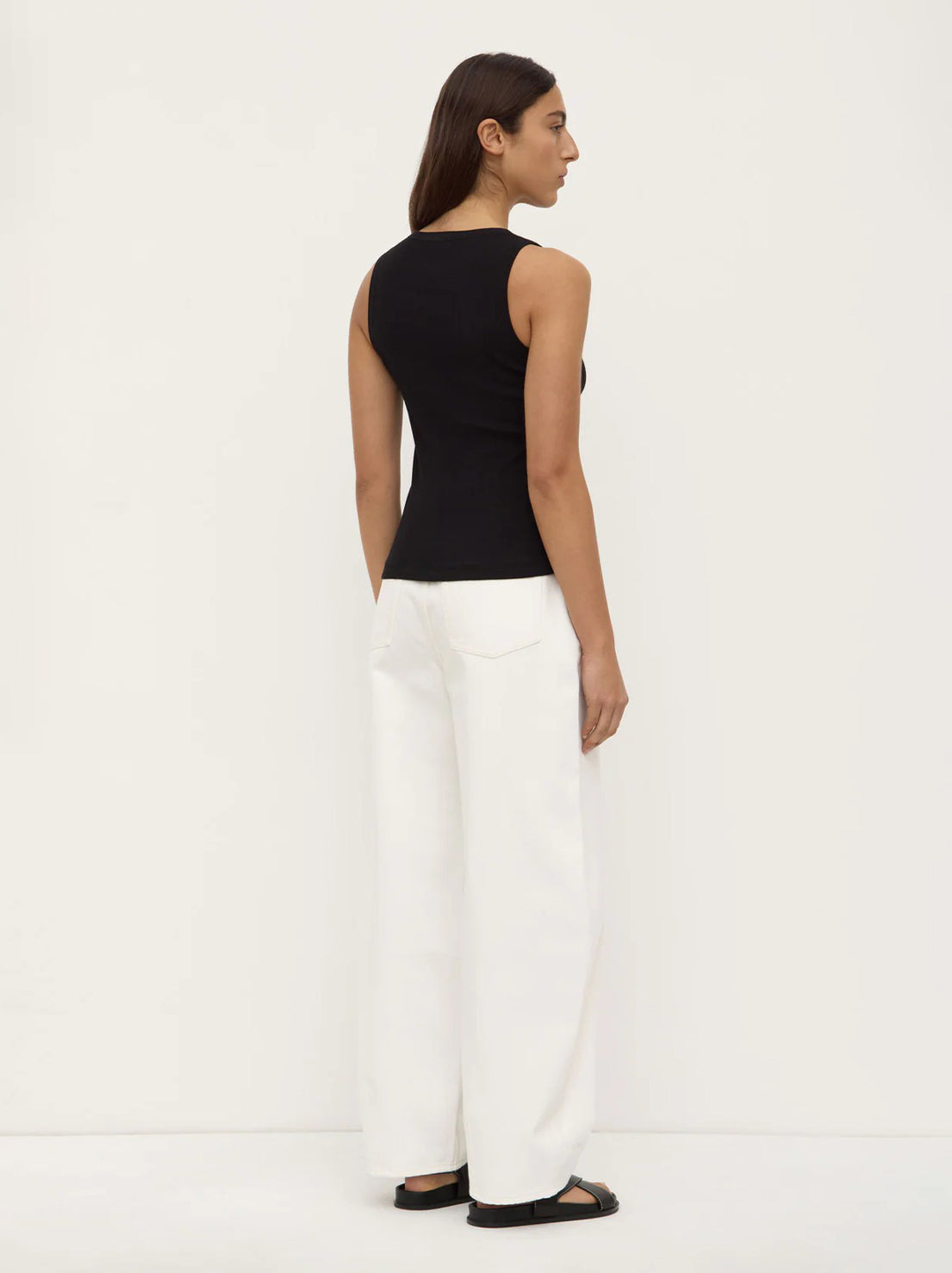 Assembly - Nika Rib Tank - Black