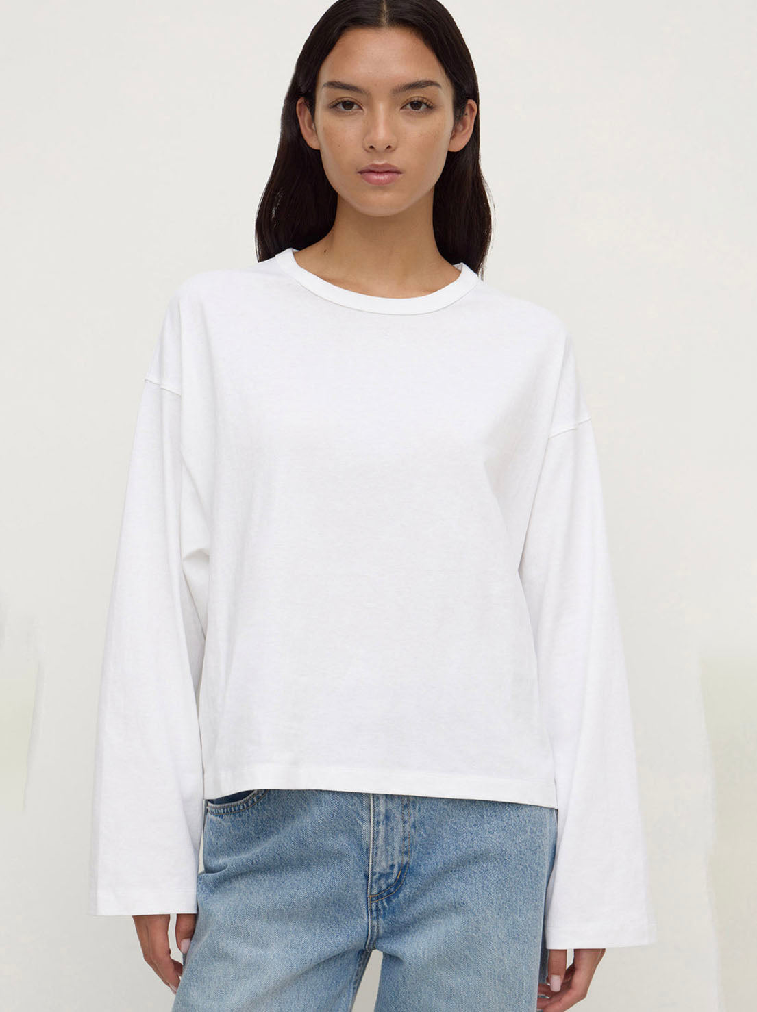 Assembly Label - Nikita Wide Sleeve Tee - White