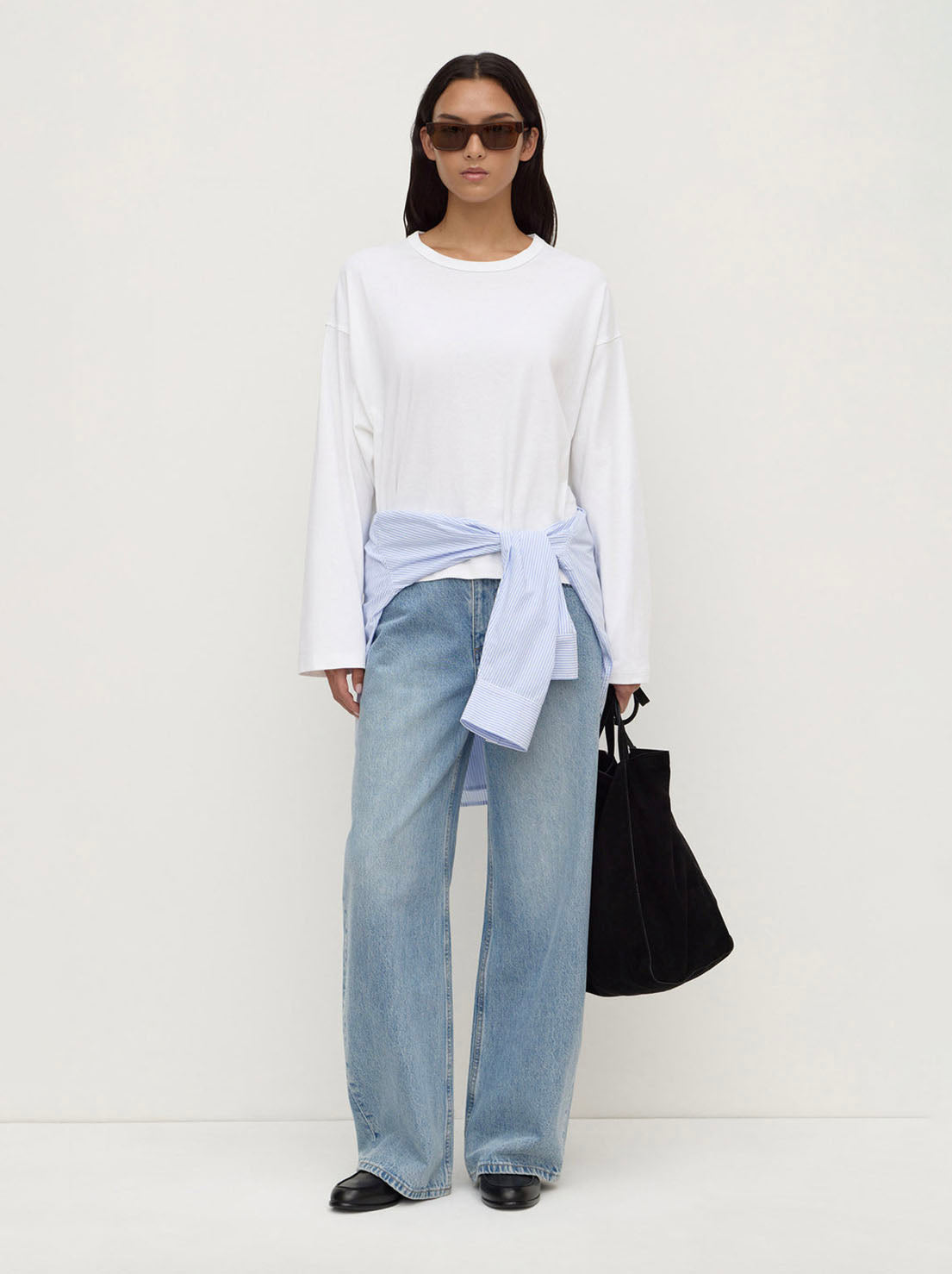 Assembly Label - Nikita Wide Sleeve Tee - White