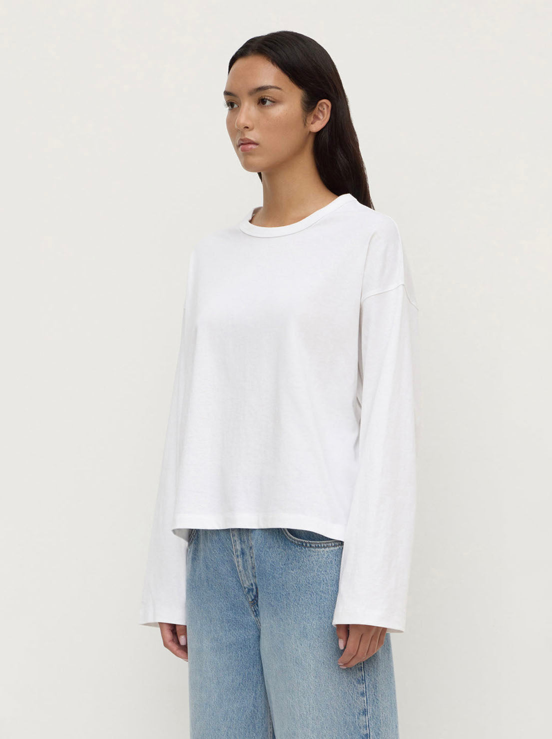Assembly Label - Nikita Wide Sleeve Tee - White