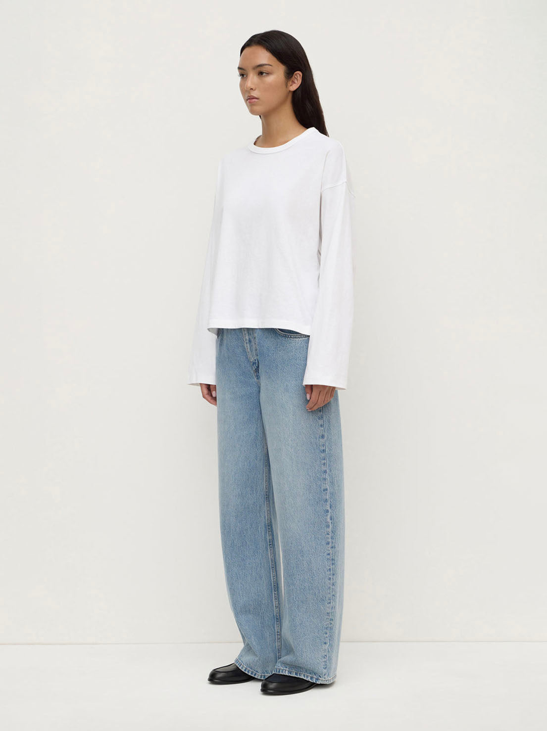 Assembly Label - Nikita Wide Sleeve Tee - White