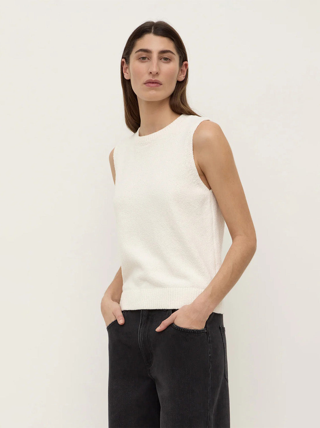 Assembly - Palma Knit Vest - Cream