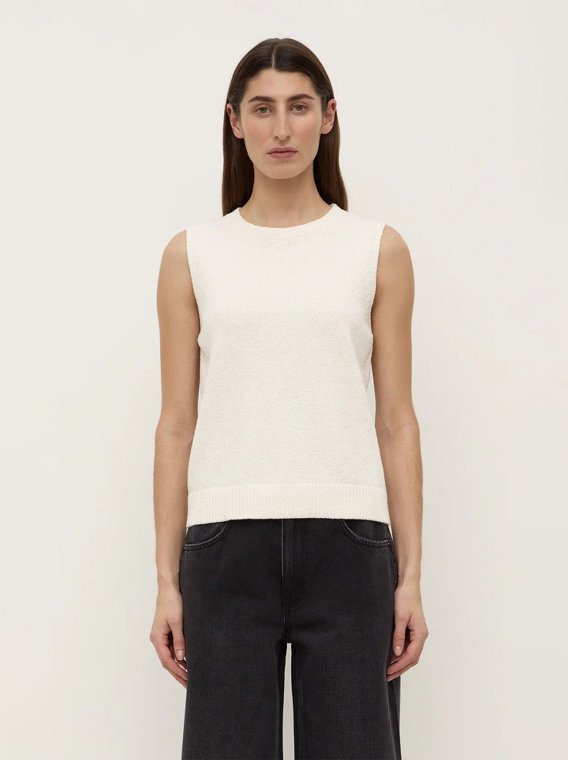 Assembly - Palma Knit Vest - Cream
