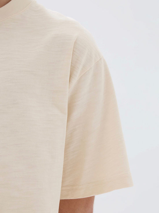 Assembly - Pique Short Sleeve Knit - Cream