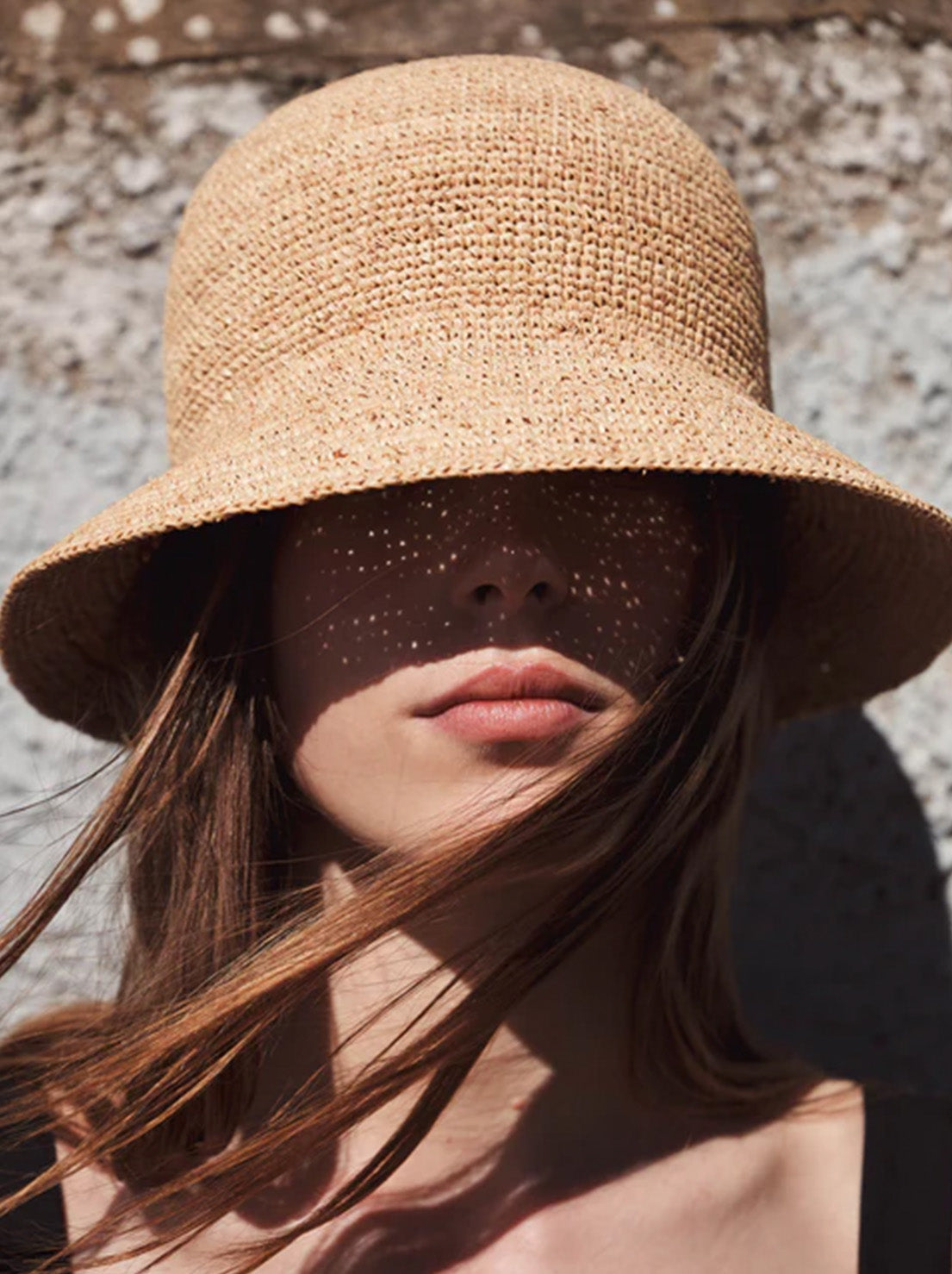 Assembly - Raffia Bucket Hat - Natural
