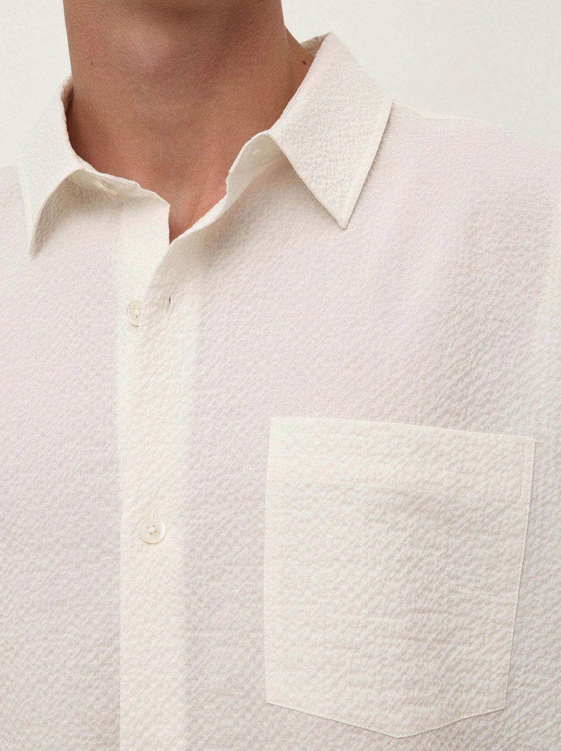 Assembly - Raine Short Sleeve Shirt - Cream