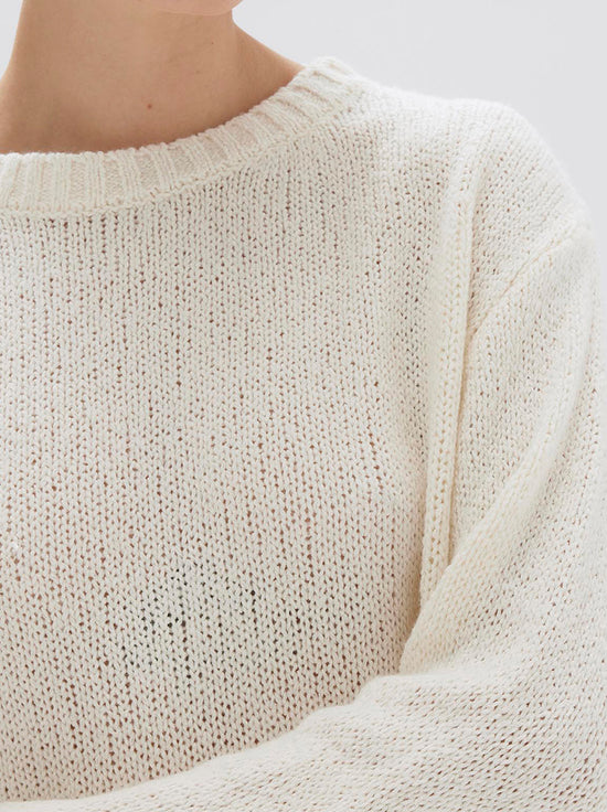 Assembly - Rey Knit Longsleeve Top - Cream