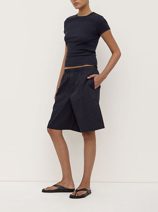 Assembly - Riley Poplin Short - True Navy