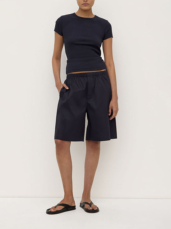 Assembly - Riley Poplin Short - True Navy