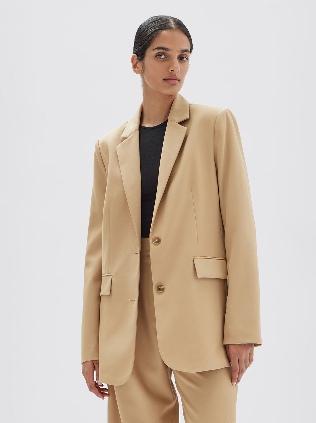 Assembly - Roberta Wool Jacket - Tan