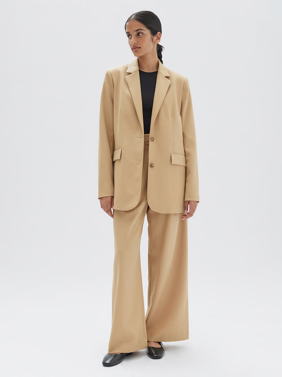 Assembly - Roberta Wool Pant - Tan