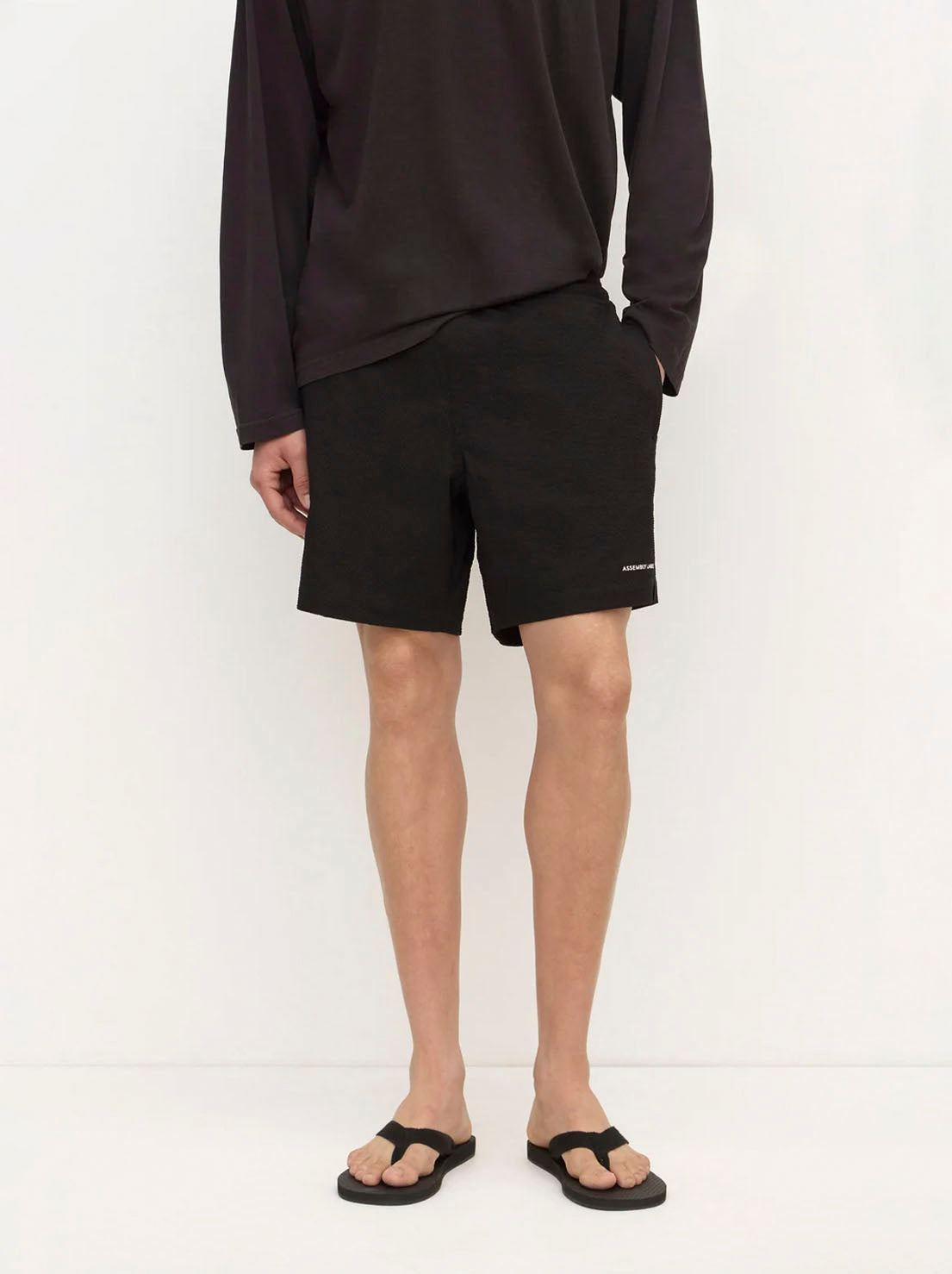 Assembly Label - Seth Swim Short - Black
