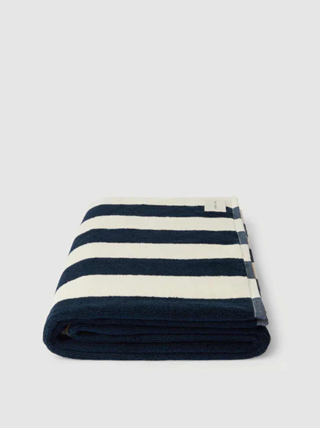 Assembly - Signature Stripe Beach Towel - True Navy / Cream