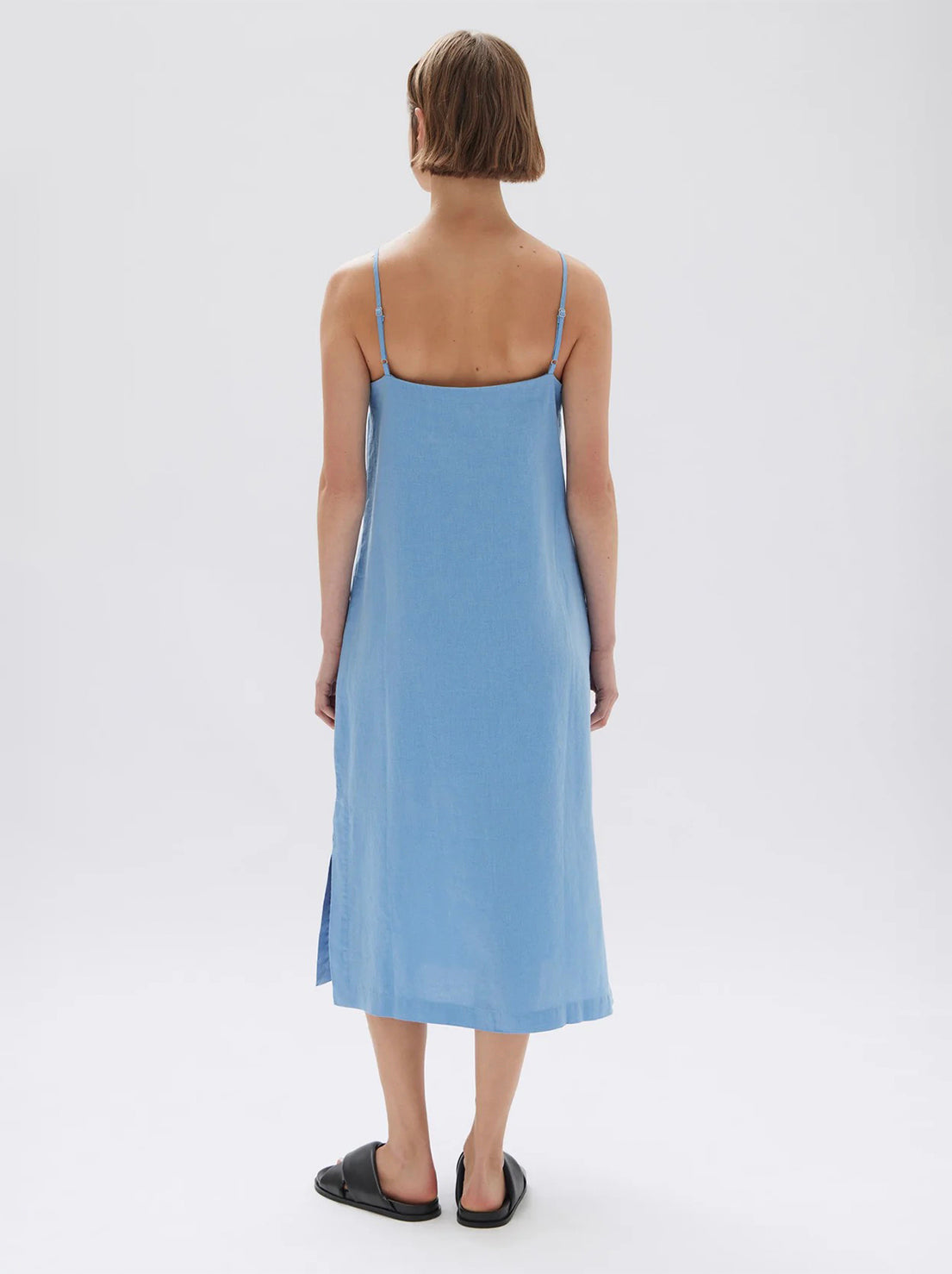 Assembly - Vallory Linen Slip Dress - Bahama