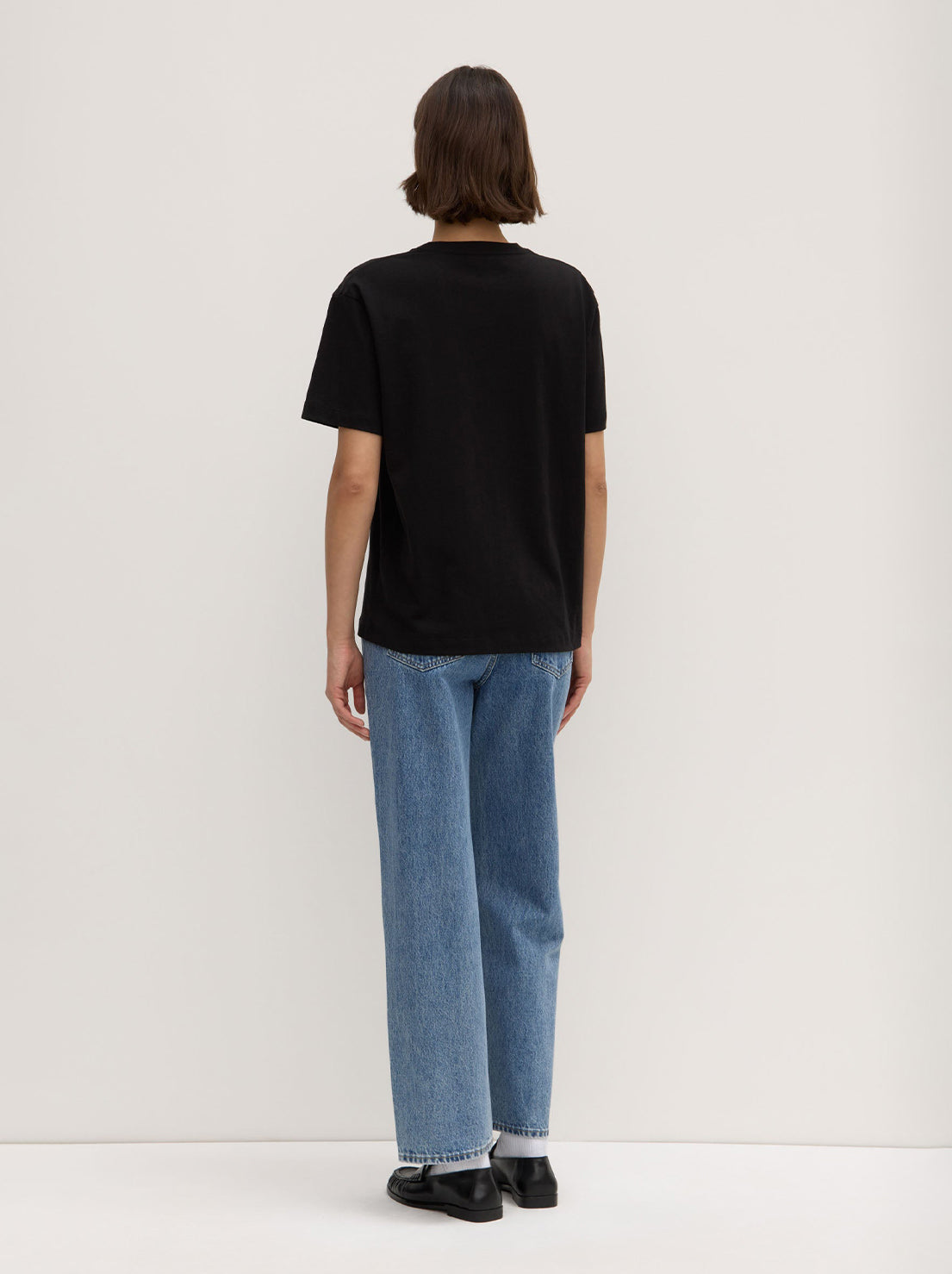 Assembly - Womens Organic Base Tee - Black