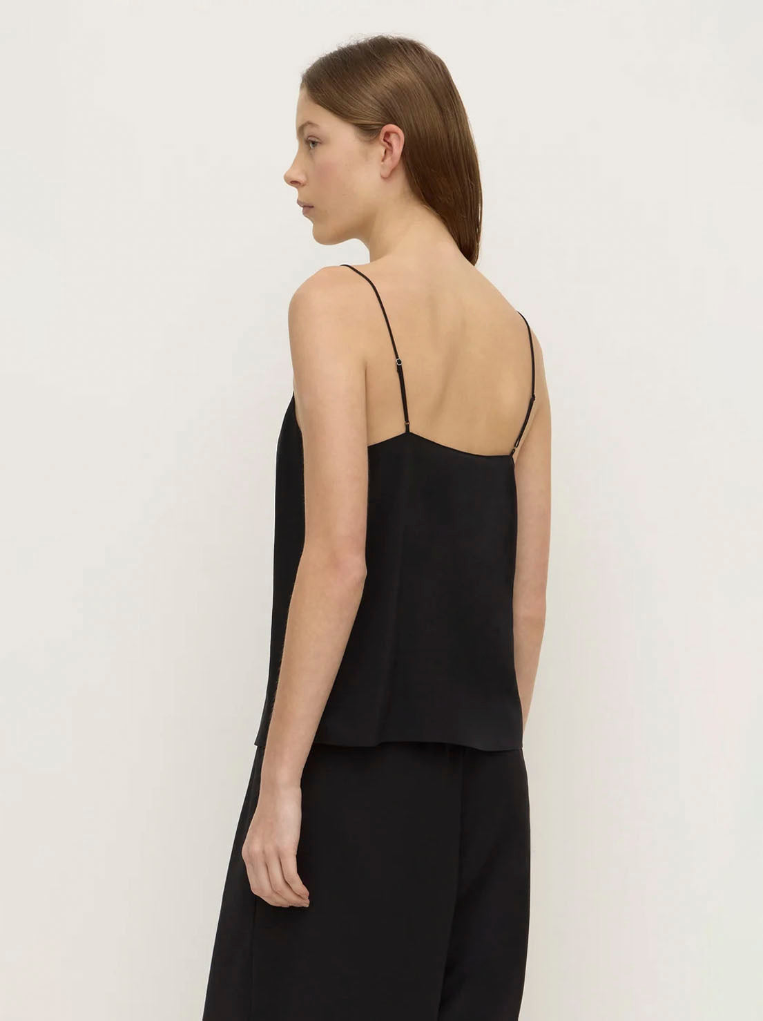 Assembly Label - Aime Silk Tank - Black