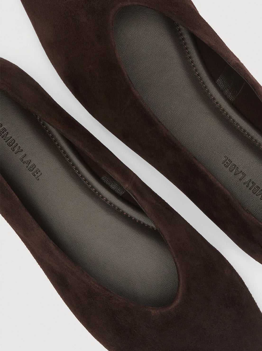 Assembly Label - Andrea Suede Ballet Flat - Bark