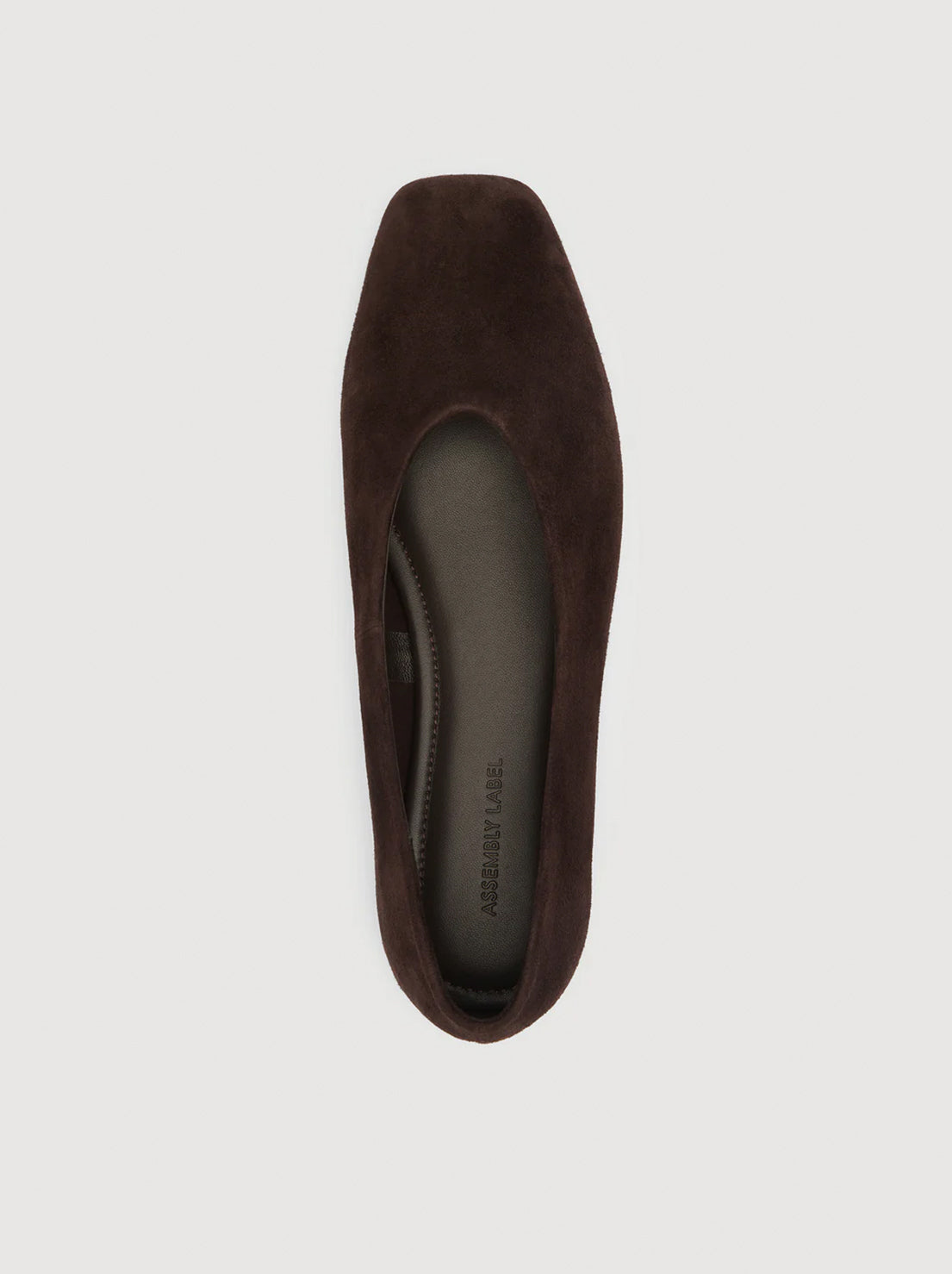 Assembly Label - Andrea Suede Ballet Flat - Bark