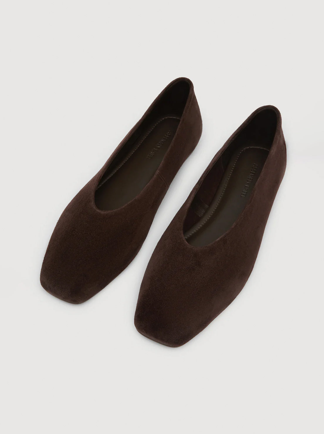 Assembly Label - Andrea Suede Ballet Flat - Bark