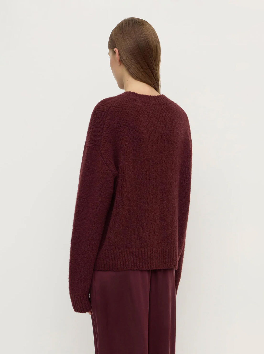 Assembly Label - Ariel Knit - Merlot
