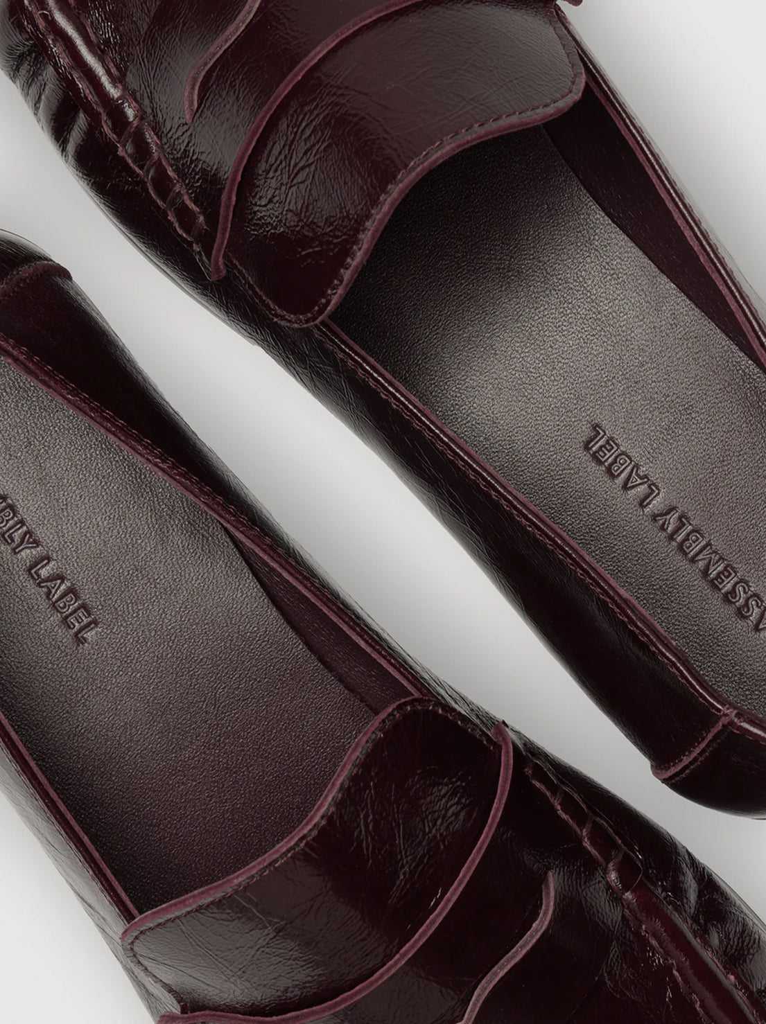 Assembly Label - Avenue Leather Loafer - Wine