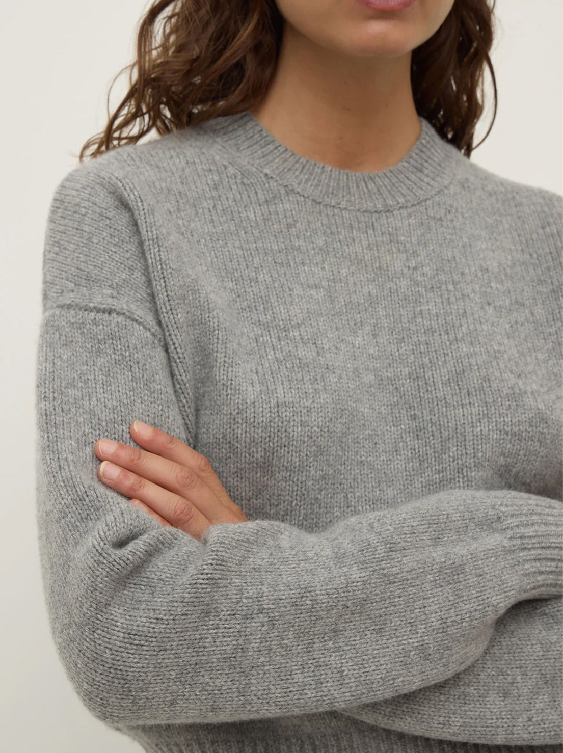 Assembly Label - Benny Knit - Grey Marle