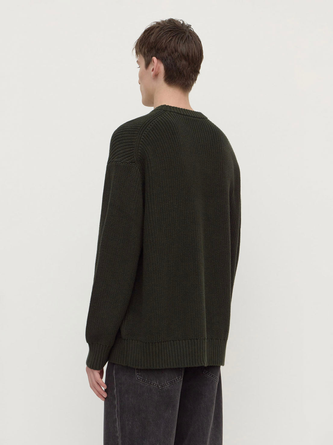 Assembly Label - Carson Cotton Rib Knit - Valley
