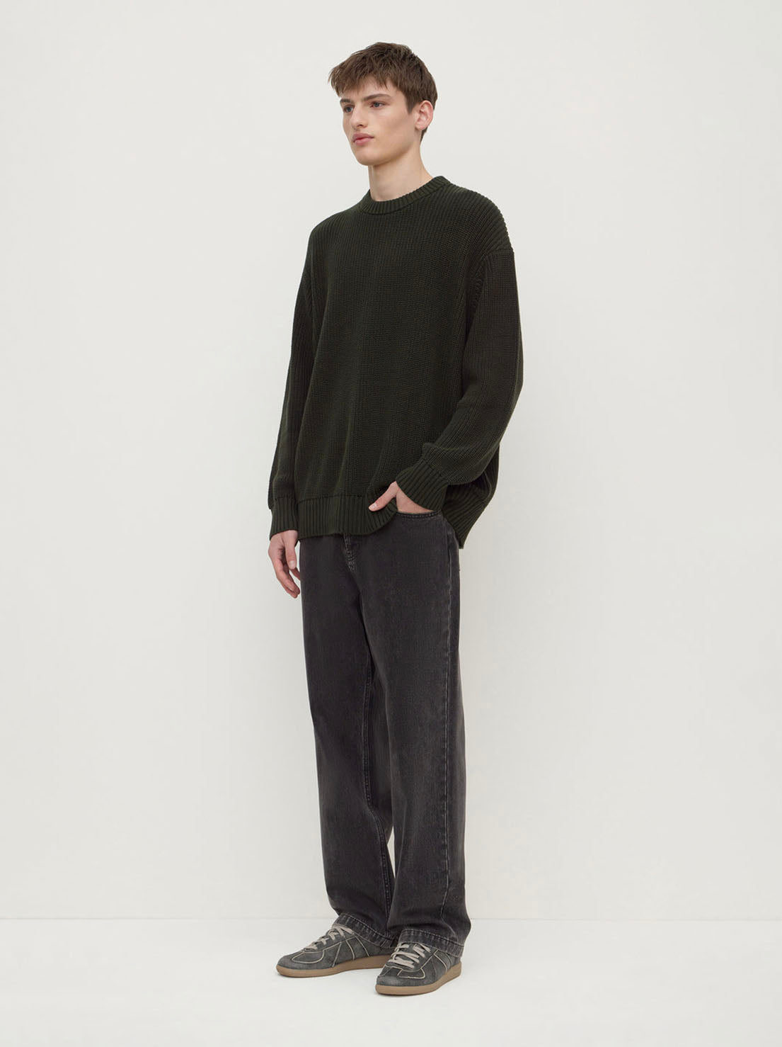 Assembly Label - Carson Cotton Rib Knit - Valley